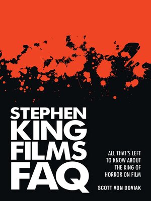 cover image of Stephen King Films FAQ
